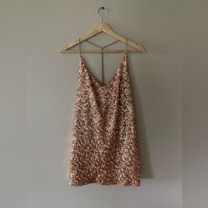 Honey Punch Sequin Mini Dress